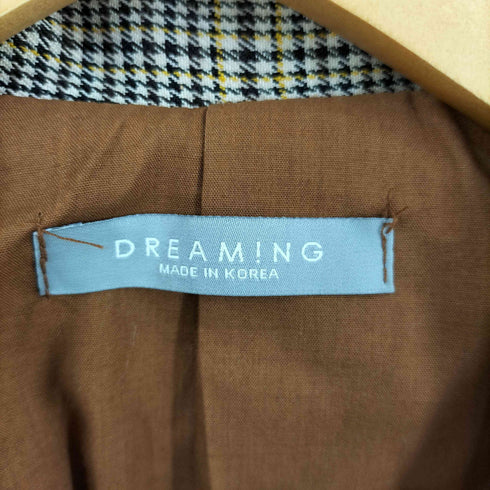 dreaming ドッキングデザインテーラードジャケット レディース FREE