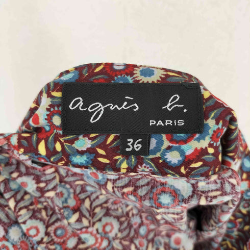 アニエスベー agnes b. 小花柄スカート レディース FR:36