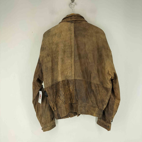 ベラペレ VERA PELLE 裏地総柄 レザージャケット メンズ