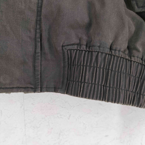 ザラ ZARA ウォッシュド ワックスフィニッシュジャケット メンズ import:L