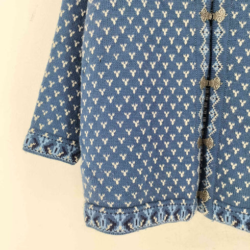 nordstrikk ノルディック柄カーディガン レディース import:L