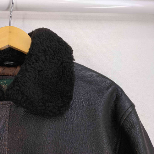 ポロクラブ Polo Club G-1 レザー フライトジャケット メンズ import:M