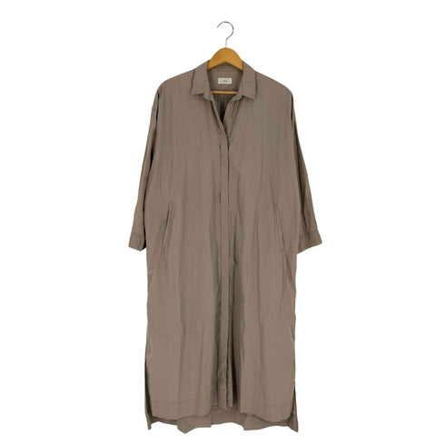 イエナ IENA コットンシルクロングシャツワンピース レディース JPN:38