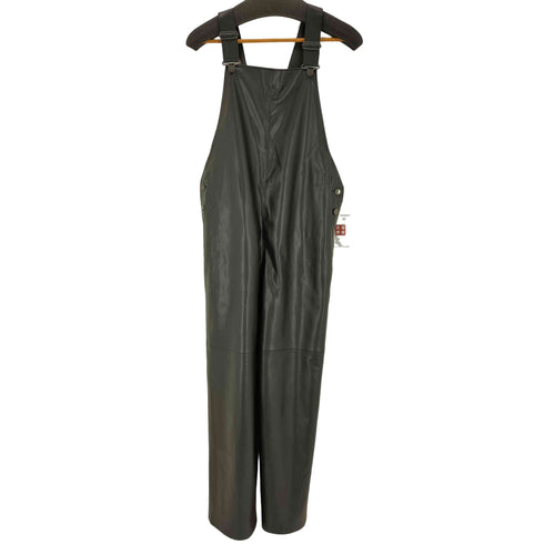 ユナイテッドアローズ UNITED ARROWS レザーライク サロペット パンツ レディース 38