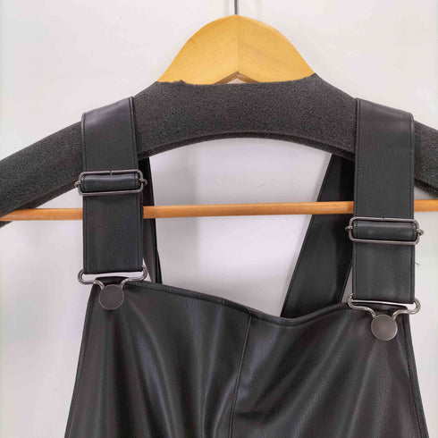 ユナイテッドアローズ UNITED ARROWS レザーライク サロペット パンツ レディース 38