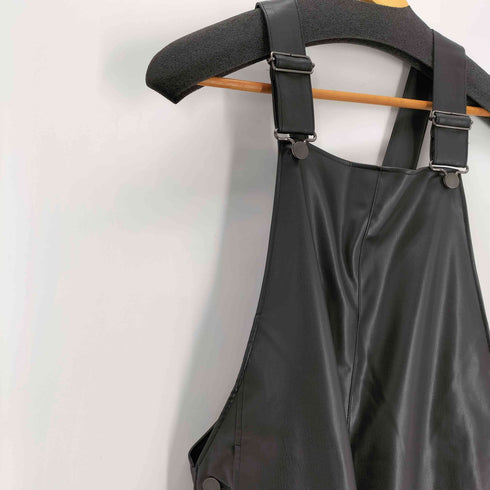 ユナイテッドアローズ UNITED ARROWS レザーライク サロペット パンツ レディース 38