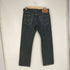 リーバイス Levis メキシコ製 501 ワンウォッシュ クリーンリジッド ボタンフライデニム メンズ W33/L32