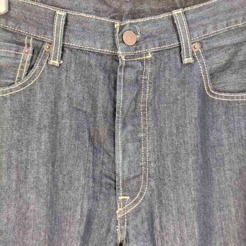 リーバイス Levis メキシコ製 501 ワンウォッシュ クリーンリジッド ボタンフライデニム メンズ W33/L32