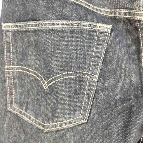 リーバイス Levis メキシコ製 501 ワンウォッシュ クリーンリジッド ボタンフライデニム メンズ W33/L32