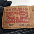 リーバイス Levis メキシコ製 501 ワンウォッシュ クリーンリジッド ボタンフライデニム メンズ W33/L32