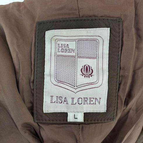 LISA LOREN レザーコート レディース import:L