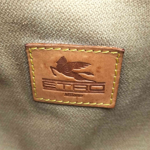 エトロ ETRO 総柄ミニボストン レディース