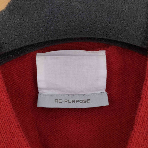 re-purpose ウールカーディガン メンズ import:L
