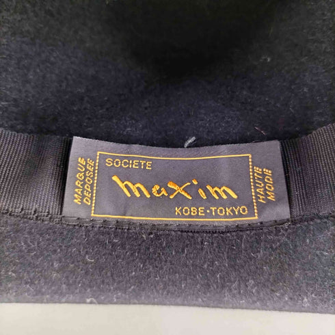 maxim チェコ製ウールハット メンズ