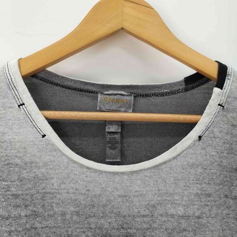 ディーゼル DIESEL 後染め クルーネックTシャツ メンズ import:L