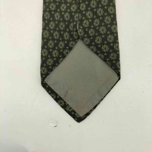 ジョルジオアルマーニ Giorgio Armani イタリア製 総柄 シルク ネクタイ メンズ