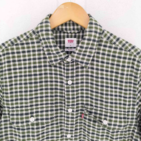 リーバイス Levis チェック 半袖 シャツ メンズ import:S