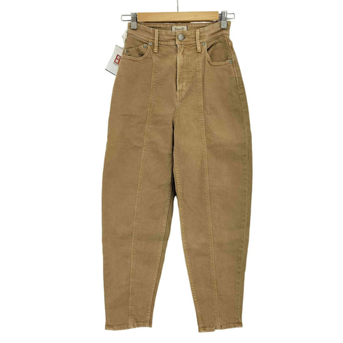 ヤヌーク YANUK BarrelLegs バレルレッグ カラー デニムパンツ レディース 24