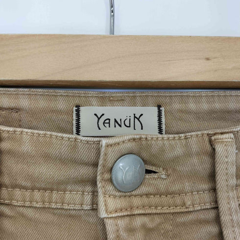 ヤヌーク YANUK BarrelLegs バレルレッグ カラー デニムパンツ レディース 24