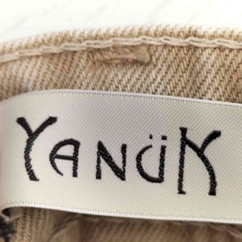 ヤヌーク YANUK BarrelLegs バレルレッグ カラー デニムパンツ レディース 24