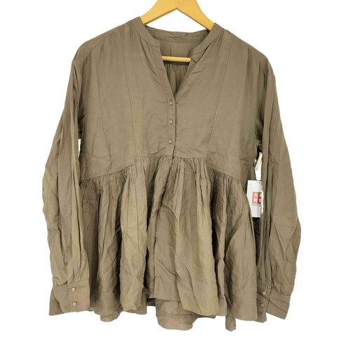 ユナイテッドアローズグリーンレーベルリラクシング UNITED ARROWS green label relaxing 全方位映えブラウス レディース