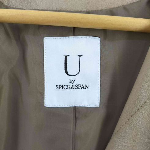 ユーバイスピックアンドスパン U by SPICK&SPAN ノーカラージャケット レディース FREE