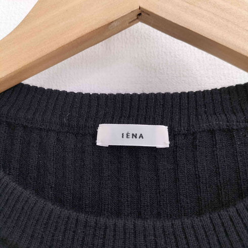 イエナ IENA 6x3リブクルーネックプルオーバー レディース