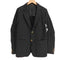 コムデギャルソンオムドゥ COMME des GARCONS HOMME DEUX AD2016 17SS ポリ ストライプ 2B カバーオールデザイン テーラードジャケット メンズ JPN:M