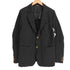 コムデギャルソンオムドゥ COMME des GARCONS HOMME DEUX AD2016 17SS ポリ ストライプ 2B カバーオールデザイン テーラードジャケット メンズ JPN:M