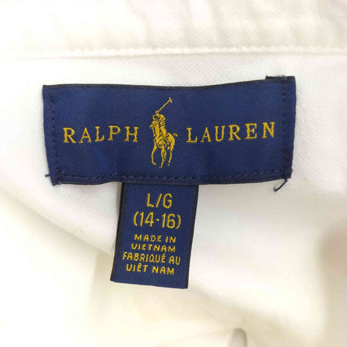 ラルフローレン RALPH LAUREN スモールポニー刺繍 L/S BD シャツ レディース JPN:L