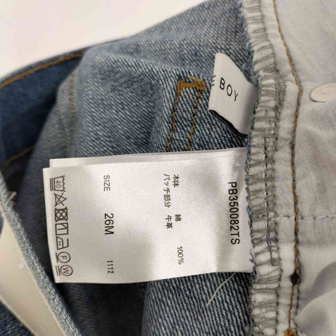 ページボーイ PAGEBOY バギーデニムパンツ レディース 26M