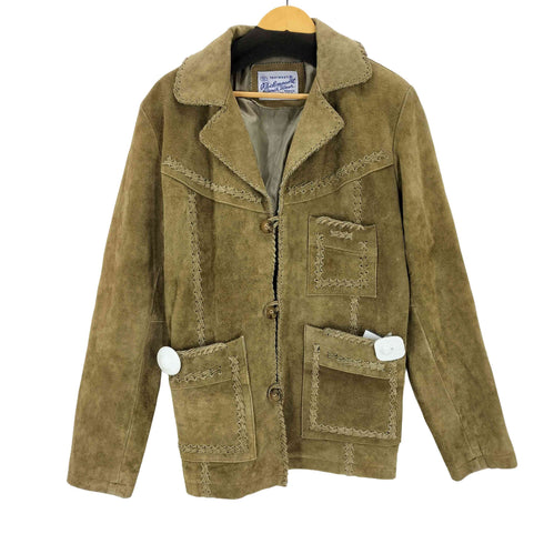 Rockmount Ranch Wear レースアップデザイン スウェードジャケット メンズ import:S
