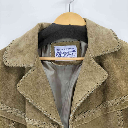 Rockmount Ranch Wear レースアップデザイン スウェードジャケット メンズ import:S