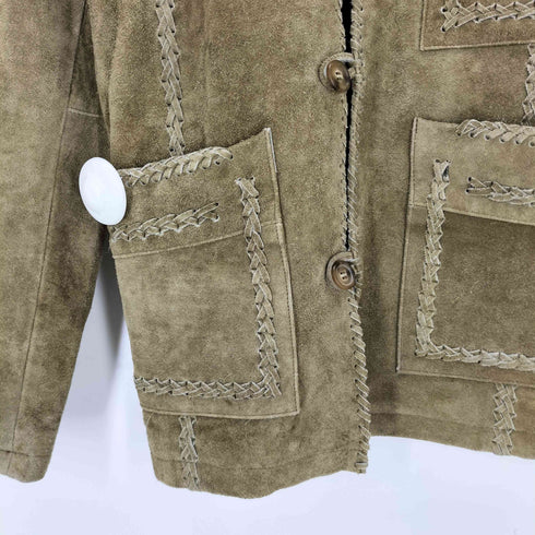 Rockmount Ranch Wear レースアップデザイン スウェードジャケット メンズ import:S