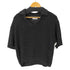 ザラ ZARA 透かし編みニットポロシャツ メンズ import:M