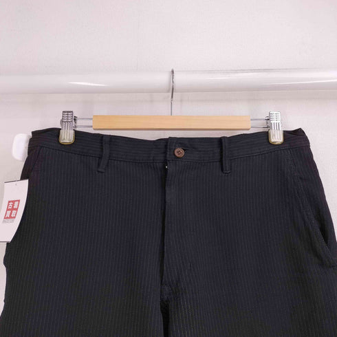 コムデギャルソンオムドゥ COMME des GARCONS HOMME DEUX ポリ 縮絨ストライプ スラックスパンツ メンズ JPN:M