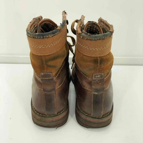 クラークス Clarks 裏地チェック レースアップシューズ メンズ UK:7.5G