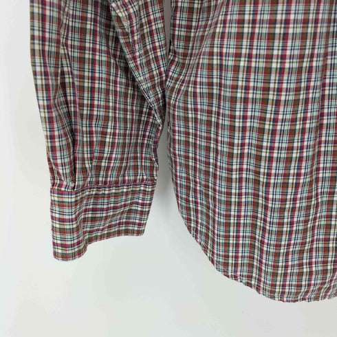 ブラックレーベルクレストブリッジ BLACK LABEL CRESTBRIDGE フロントポケット ボタンダウン S/S シャツ メンズ import:M