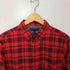 トミーヒルフィガー TOMMY HILFIGER REGULAR FIT ロゴ刺繍 ボタンダウン L/S チェックシャツ メンズ import:M