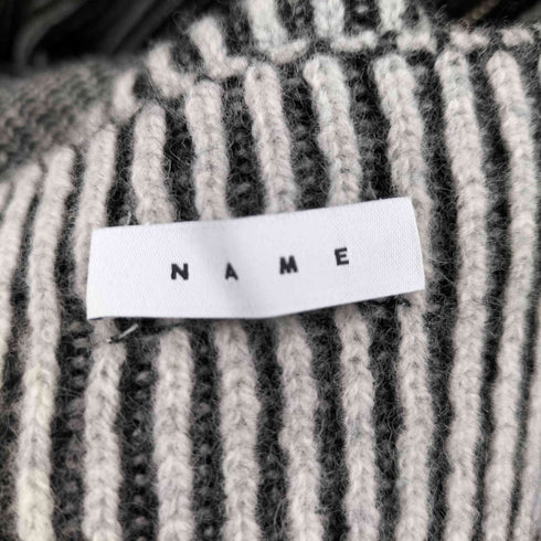 ネーム Name. 25AW REVERSIBLE WOOL DRIVERS KNIT メンズ 2