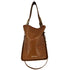 バレンシアガ BALENCIAGA Extra Supple Calfskin Crocodile Embossed Small Tool 2.0 North-South Tote Camel レディース