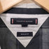 トミーヒルフィガー TOMMY HILFIGER REGULAR FIT ロゴワッペン フーディ チェック シャツ メンズ import:M