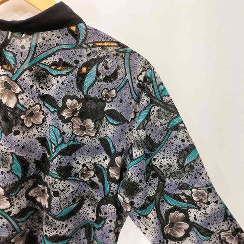 Sunshine boutique フラワーデザイン シアー長袖シャツ elegance レディース