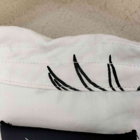 ジョンアンダーカバー John UNDERCOVER スカル パイナップル レーヨン オープンカラーシャツ メンズ 4