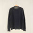 ランズエンド LANDS END 90S リブ編み クルーネック コットン ニット メンズ import:L