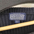 ランズエンド LANDS END 90S リブ編み クルーネック コットン ニット メンズ import:L