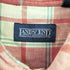 ランズエンド LANDS END 90S チェック柄 ボタンダウン 半袖 シャツ メンズ import:XL