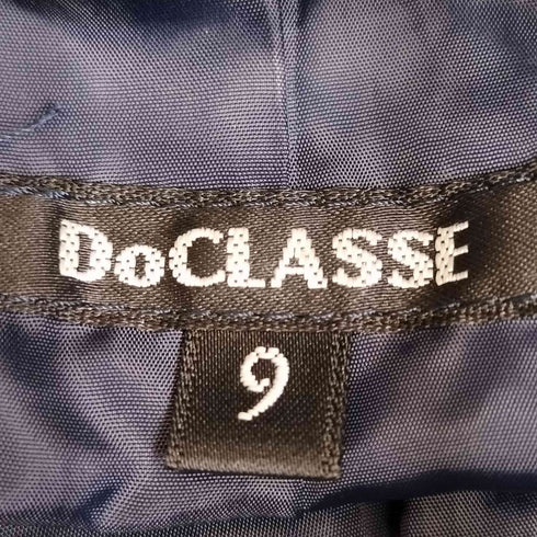 ドゥクラッセ DoCLASSE 短丈 ハイネック ダウンジャケット レディース JPN:9号