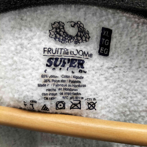 フルーツオブザルーム FRUIT OF THE LOOM 90S ショップロゴクルーネックスウェット メンズ import:XL