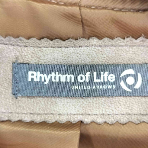 リズムオブライフユナイテッドアローズ Rhythm of Life UNITED ARROWS アームジップ シープスキン レザージャケット メンズ JPN:M